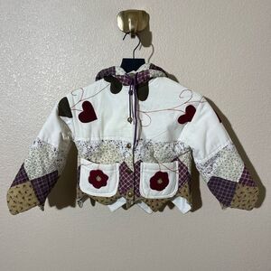 Psychic Outlaw Handmade Patterned Quilt Jacket